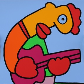 Guitarist by Thierry Noir