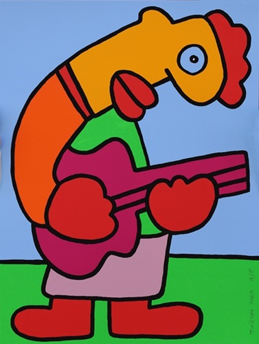 Guitarist  by Thierry Noir
