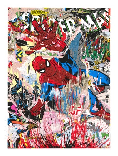 Spider-Man  by Mr Brainwash