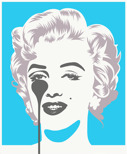 Marilyn Classic (Blue & Silver) by Pure Evil