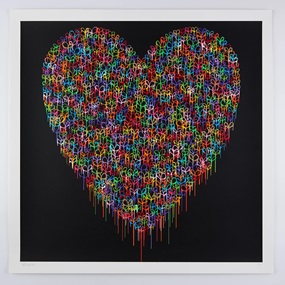 Hearts In Love (Black) by Waleska Nomura