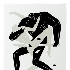 Between The Sun And Moon (White) by Cleon Peterson
