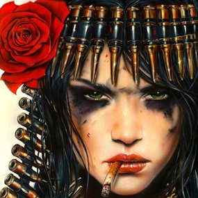 Cleopatra (Special Custom Framed Edition) by Brian Viveros