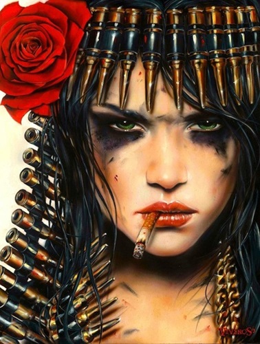 Cleopatra (Special Custom Framed Edition) by Brian Viveros