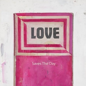 Love - Saves The Day by Harland Miller