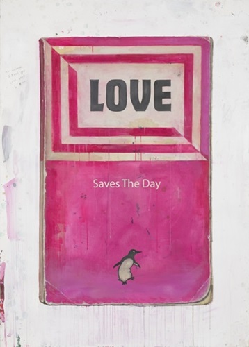 Love - Saves The Day  by Harland Miller