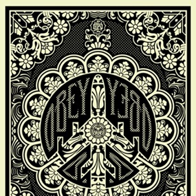 Peace Bomber (Black) by Shepard Fairey