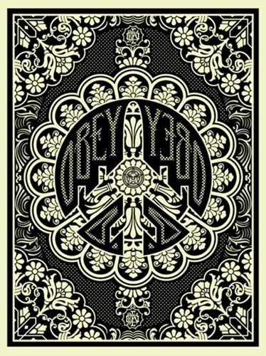 Peace Bomber (Black) by Shepard Fairey