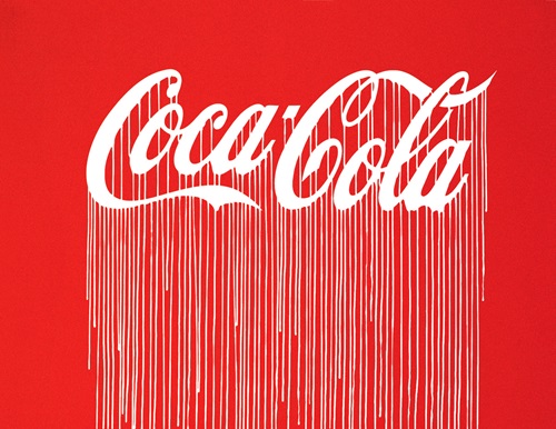 Liquidated Coca-Cola (Luminescent Print Edition) by Zevs