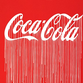 Liquidated Coca-Cola (Luminescent Print Edition) by Zevs