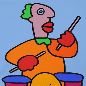 Drummer by Thierry Noir