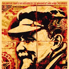 Lenin Record by Shepard Fairey