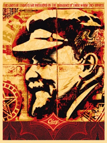 Lenin Record  by Shepard Fairey