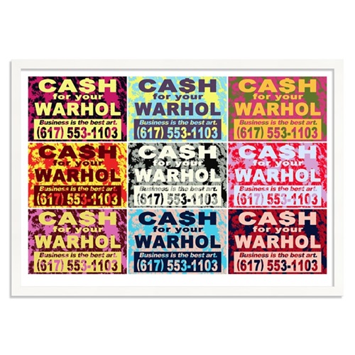 Business Is The Best Art - Oversized  by Cash For Your Warhol