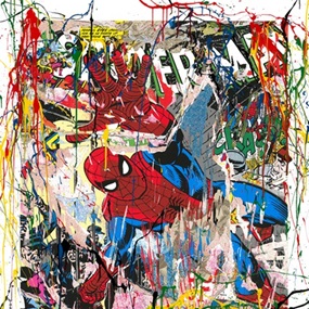 Spider-Man (Hand-Finished) by Mr Brainwash