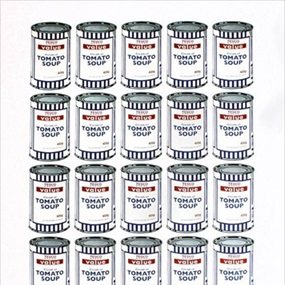 Soup Can Poster (First Edition) by Banksy