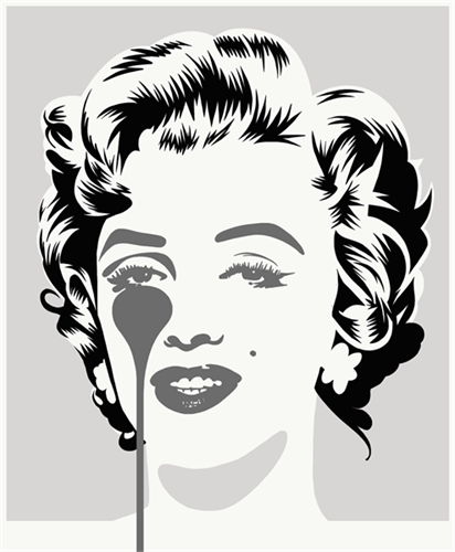 Marilyn Classic (Silver & Black) by Pure Evil