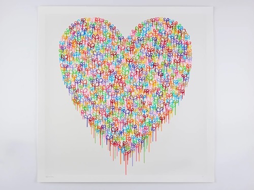 Hearts In Love (White) by Waleska Nomura