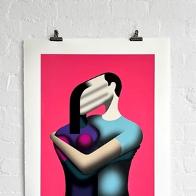 The Couple (Pink) by Adam Neate