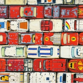 Red & White Parking (First Edition) by Jeremy Dickinson