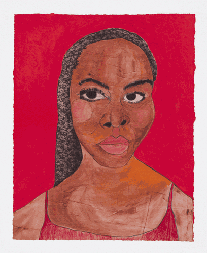The Actress Alexis  by Tschabalala Self