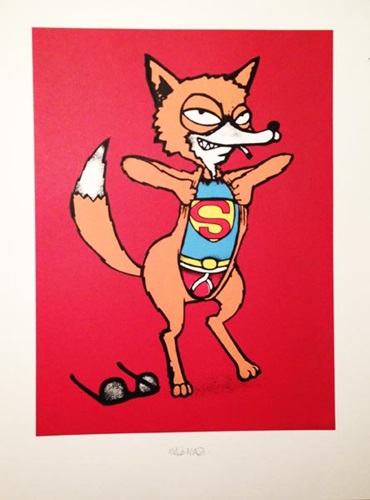 Kryptonite Fox (Red) by Mau Mau