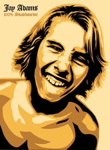 Jay Adams  by Shepard Fairey