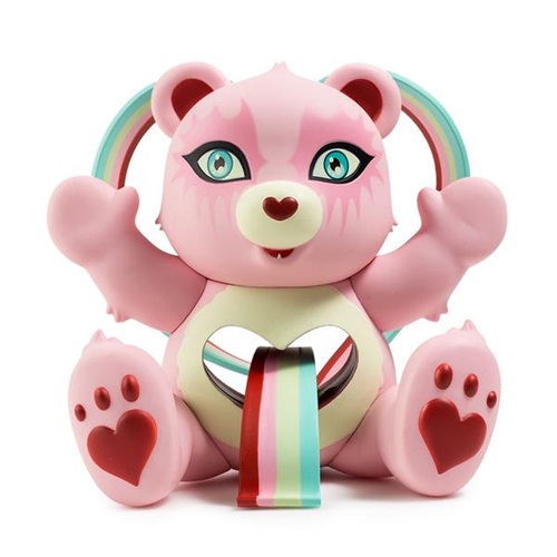 pink power care bear