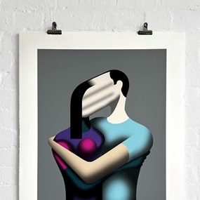 The Couple (Grey) by Adam Neate
