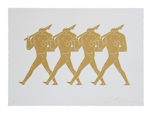 Whistle While You Work (Rare Gold) by Cleon Peterson