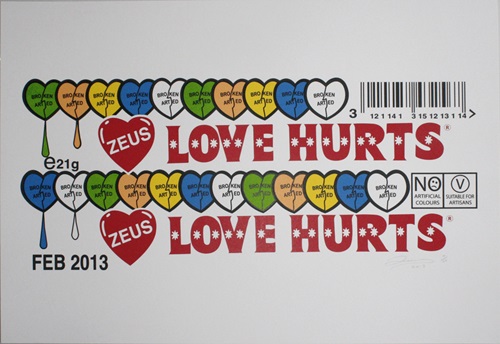 Love Hurts (First edition) by Dean Zeus Colman