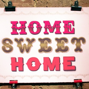 Home Sweet Home (1) by Ben Eine
