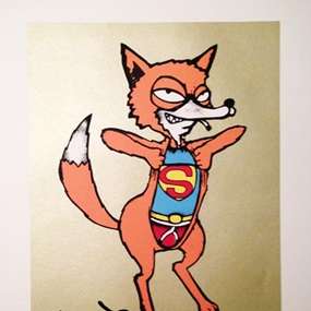 Kryptonite Fox (Gold) by Mau Mau