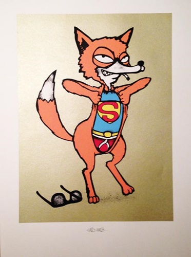 Kryptonite Fox (Gold) by Mau Mau