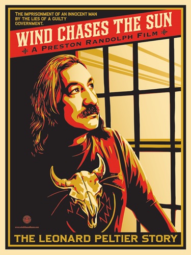 Wind Chases The Sun  by Shepard Fairey