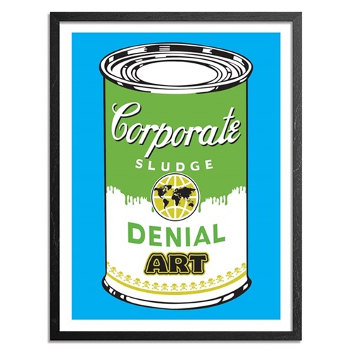 Corporate Sludge (Blue) by Denial