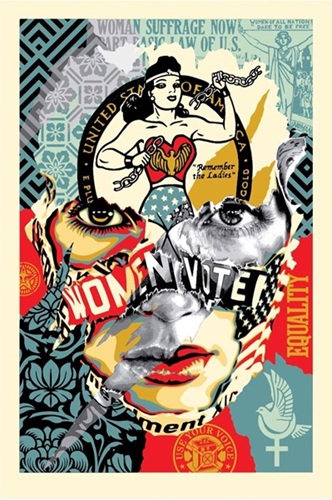 The Beauty Of Liberty And Equality  by Shepard Fairey | Sandra Chevrier