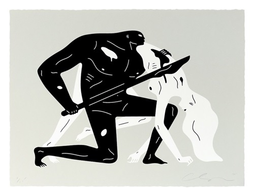 Between The Sun And Moon 2 (Bone) by Cleon Peterson