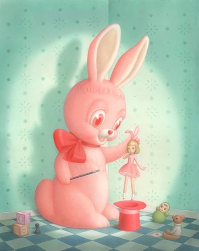 Pinky Wanna Have Fun  by Nicoletta Ceccoli