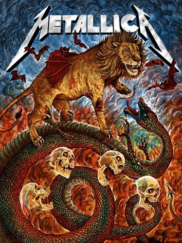 Metallica (Artist Proof) by Zeb Love