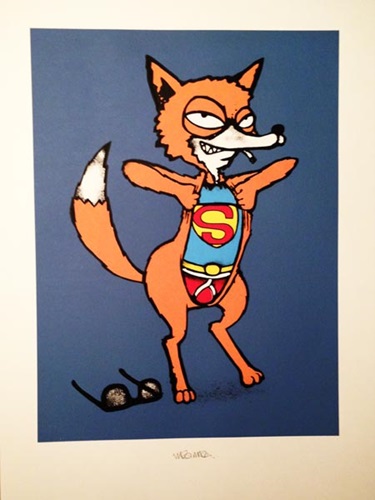 Kryptonite Fox (Midnight Blue) by Mau Mau