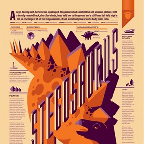 Stegosaurus by Tom Whalen