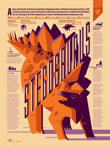 Stegosaurus  by Tom Whalen