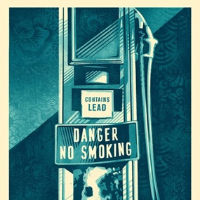 Danger No Smoking by Shepard Fairey