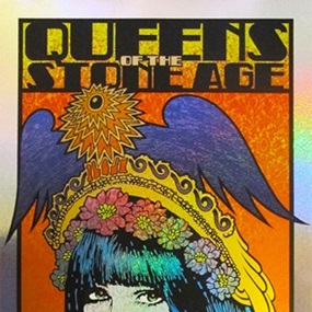 Queens of the Stone Age, Capitol Theatre, Port Chester NY (Sparkle Foil Edition) by Chuck Sperry
