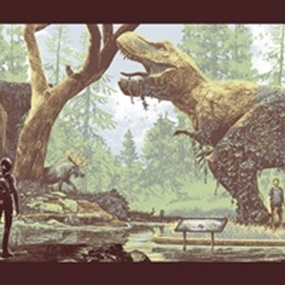 It’s A Motherf@cking Dinosaur! (Variant) by Mark Englert