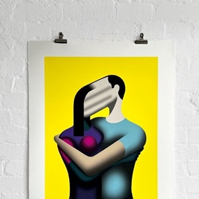 The Couple (Yellow) by Adam Neate