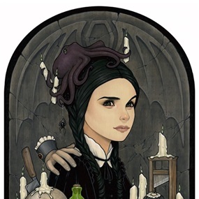 Wednesday Addams by Glenn Arthur