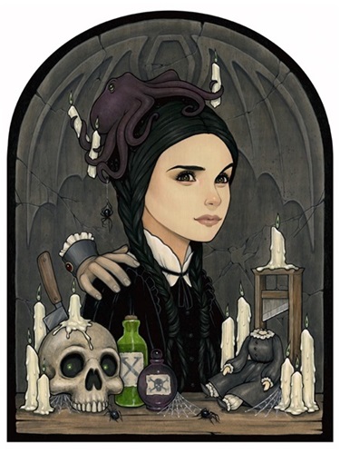 Wednesday Addams  by Glenn Arthur