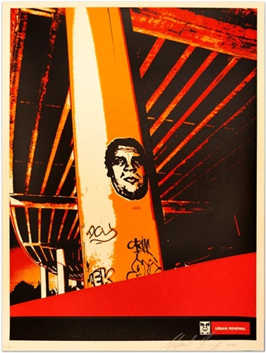 Tracks Poster  by Shepard Fairey